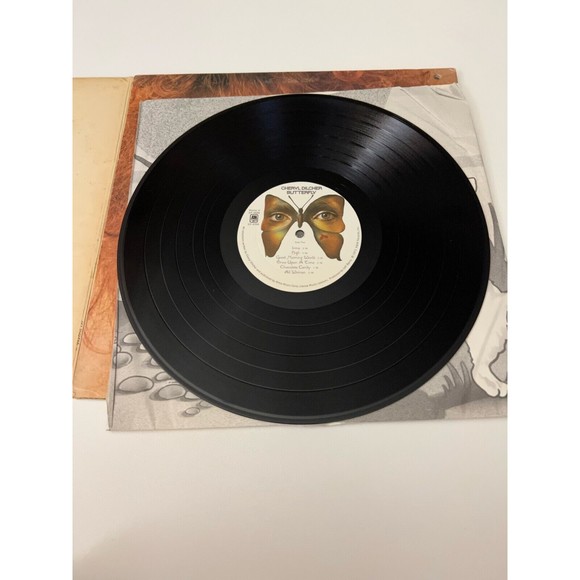 Cheryl Dilcher Butterfly LP 1973 A&M SP-4687 SP 4394 Gatefold Die Cut Lyrics EX - Picture 9 of 10